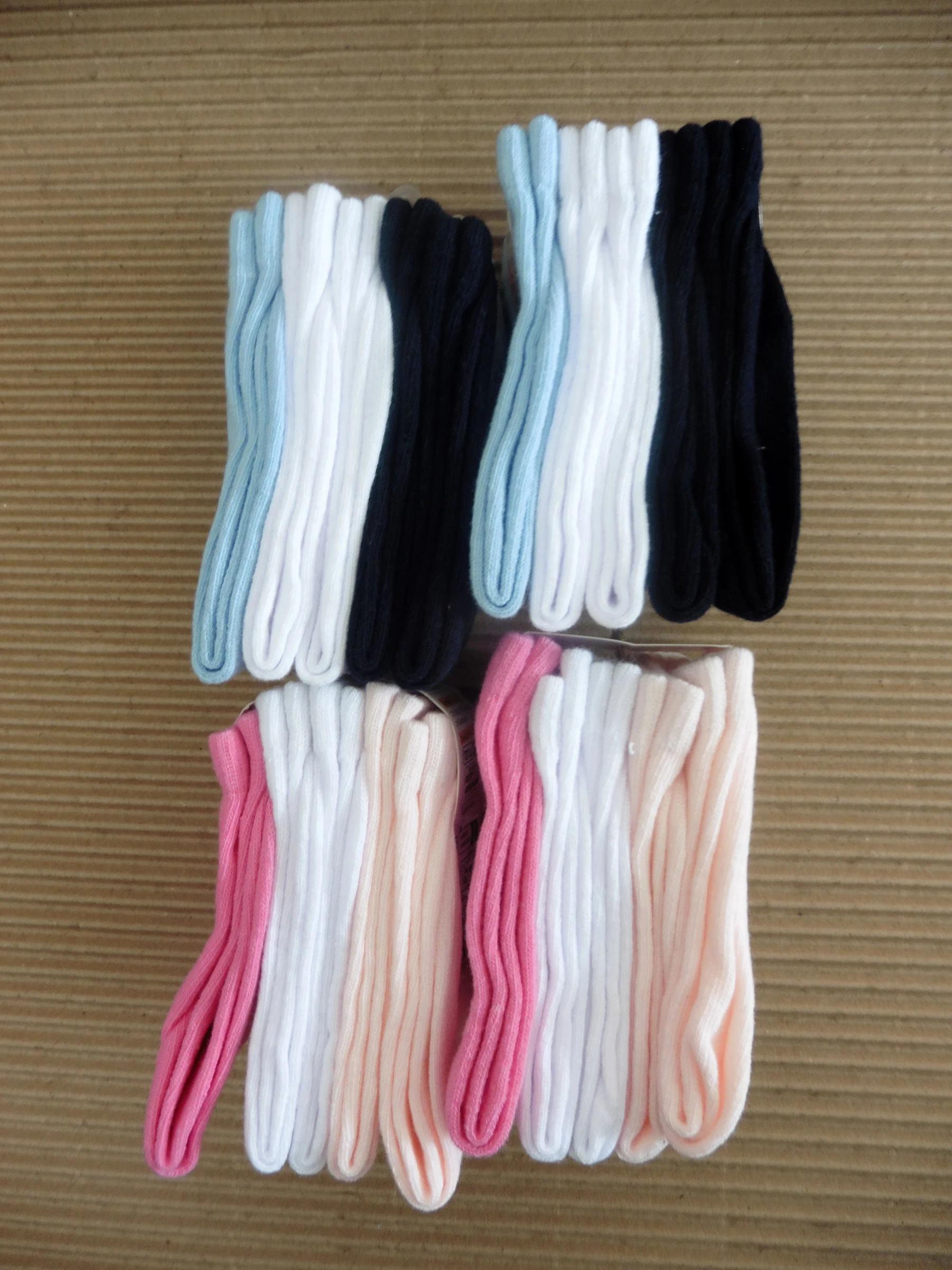 4 lotes de 5 pares de meias para bebê 24/26 – photo 3